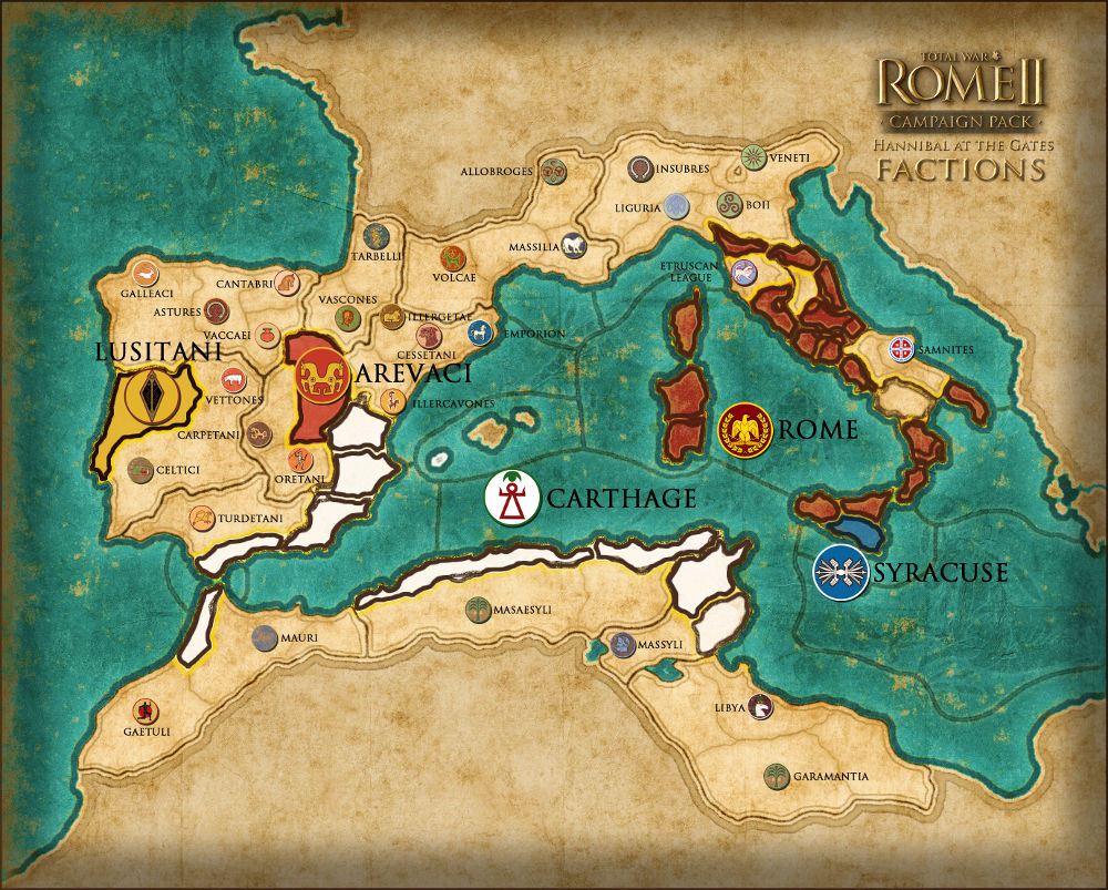 Factions in Total War: Rome II - Total War Wiki
